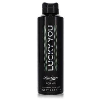 Lucky You For Men By Liz Claiborne Deodorant Spray 6 Oz