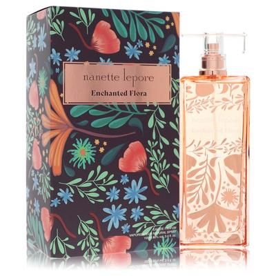 Nanette Lepore Enchanted Flora For Women By Nanette Lepore Eau De Parfum Spray 3.4 Oz