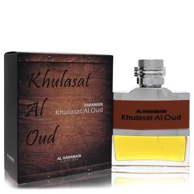Al Haramain Khulasat Al Oud For Men By Al Haramain Eau De Parfum Spray (unisex) 3.4 Oz
