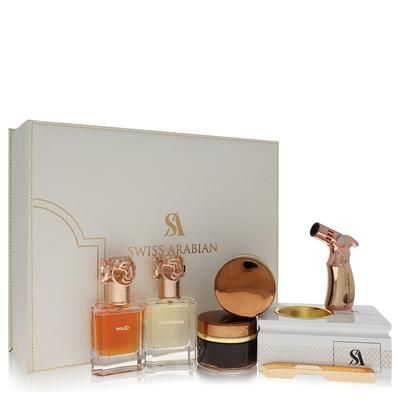 Swiss Arabian Bakhoor Dukhoon Al Haram For Men By Swiss Arabian Gift Set - Gift Set Contains 2 X 1.7