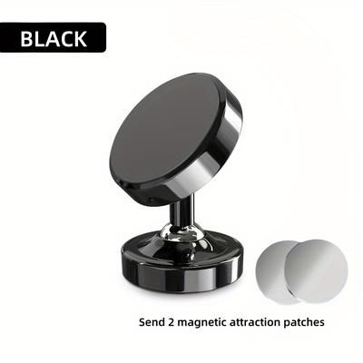TEMU Magnetic Phone Mount For Gym & Car - Strong N50 Magnet, No Tools Required, Blackfence Fitness Equipment, Gym Equipment|sleek Metallic Finish|durable Aluminum Alloy, Gym Accessorie