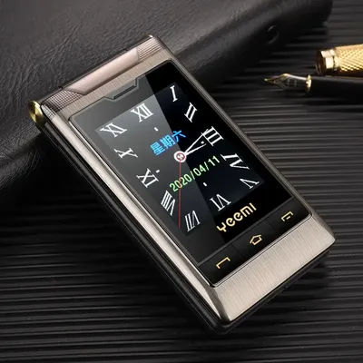 YeeMI G10 Rugged Feature Phone 4G Big Button Full Band Flip Phone Dual SIM Dual Screen Cellphone For Old Man 1800mAh Big Battery