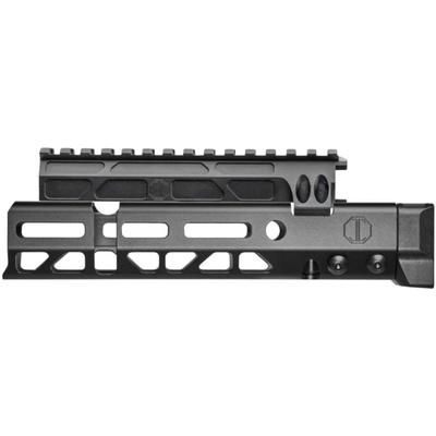 JMac Customs MMS 8in AK Handguard w/ Sling Loop Cut with WBP Mini Jack / Lynx 7.62x39 Gas Tube Black HGAKMLHGAKMU