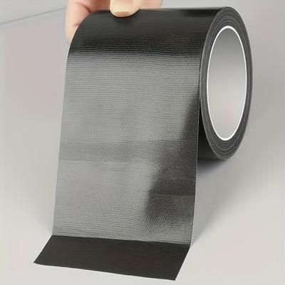 TEMU Universal Black Pvc Leather Repair Tape For Car Maintenance, Tent, Bike , Leather Seats, Sofas, Car Cushions, Motorcycle Pads - Home & Commercial Use