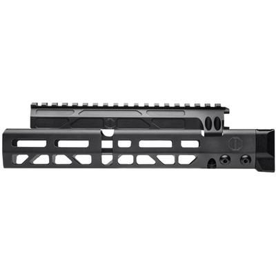 JMac Customs MMS 10.1in AK 102/104 /105 Optimal Handguard w/ Sling Loop Cut/AKM Gas Tube Black HGAKM101LH