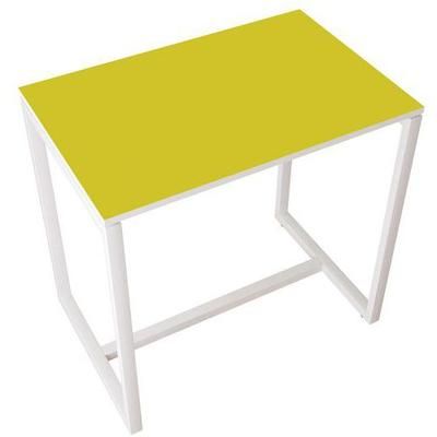 table réunion haute 4 personnes plateau anis- manutan expert
