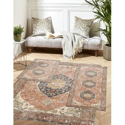 3-Pc. Paris Washable Rug Set by BrylaneHome in Red Multi