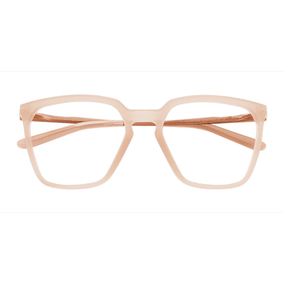 Female s square Coral Eco Friendly,Metal,Plastic Prescription eyeglasses - Eyebuydirect s Oakley Bmng Sq