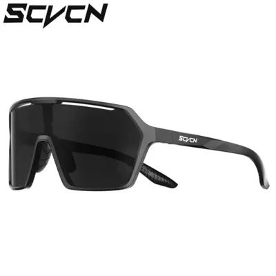 SCVCN Polarized Cycling Glasses Fashion Sunglasses for Men Photochromic Women Bike Road Bicycle Eyewear Cycle Goggles UV400 MTB