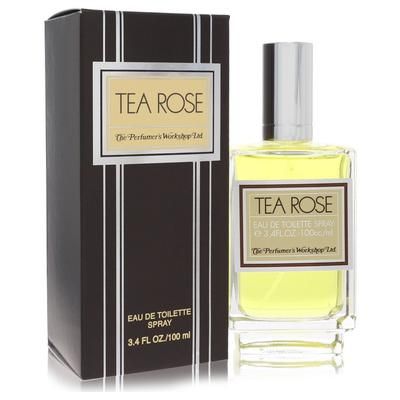 Tea Rose For Women By Perfumers Workshop Eau De Toilette Spray 3.4 Oz