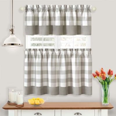 Wide Width Hunter Kitchen Set by BrylaneHome in Grey (Size 57" W 36" L)