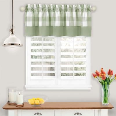 Hunter Valance by BrylaneHome in Apple Green