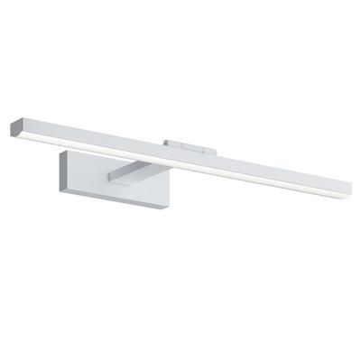 Applique da parete moderna metallo bianco acrilico 1 luce 12w