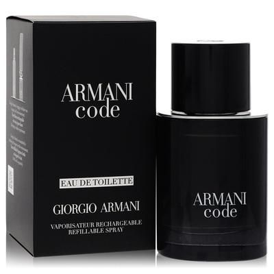 Armani Code For Men By Giorgio Armani Eau De Toilette Spray Refillable 1.7 Oz