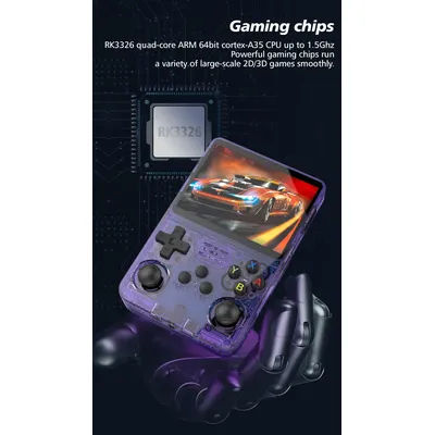 R36S Retro Handheld Game Player Built-in 64G TF Classic Support-HDMI TV Video Game Consoles Portable Pocket Handheld Game Player
