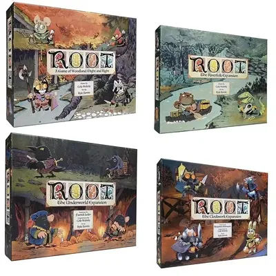 Leder Games - Root: A Game of Woodland Might & Right - Board Game Intellectual development games Parent-child Family Party games