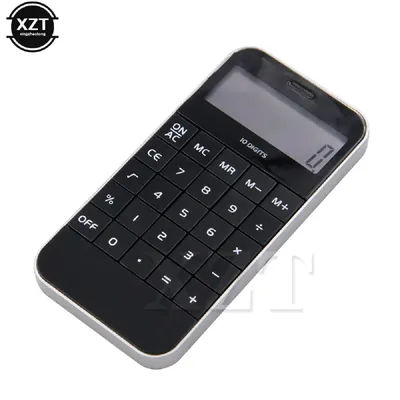 Mini Small Calculator Portable Creative Minimalist Electronic Calculator Suitable for School Office Home Calculator Supplies 1PC