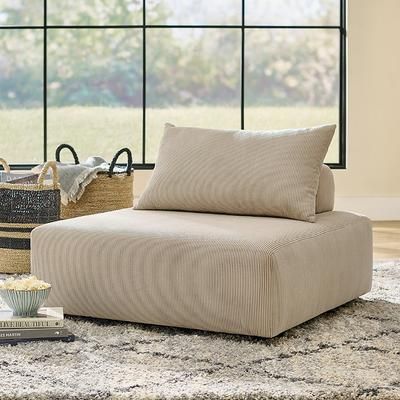 Carter Ottoman And Pillow - Grandin Road