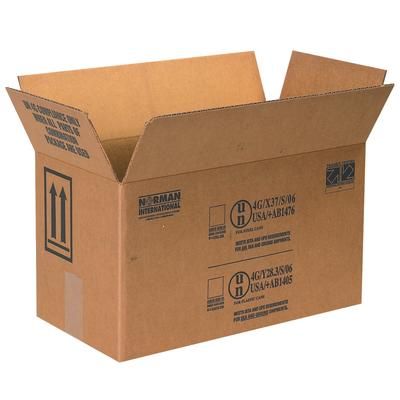 17 x 8 1/2 x 9 5/16" 2 - 1 Gallon Paint Can Boxes, Bundle Of 25 (HAZ1045)