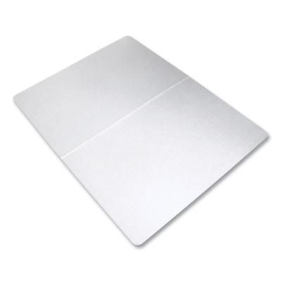 Floortex NCMFLLGC0002 Ecotex Polypropylene Rectangular Foldable Chair Mat for Carpets, 35 x 46, Translucent FLRNCMFLLGC0002