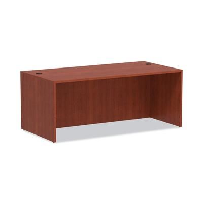 Alera VA21-7236MC Valencia Series Straight Desk Shell, 71w x 35.5d x 29.63h, Medium Cherry ALEVA217236MC