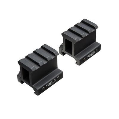TruGlo Riser Mnt Picatinny 1inch 2-pcs TG-TG8992B