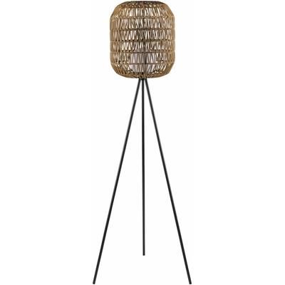 Montargil 63"H x 30"W x 30"D Dark Red/Black/White Outdoor Floor Lamp - Boutique Rugs