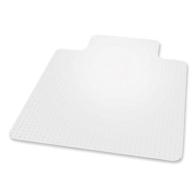 E.S. Robbins 124183 EverLife Chair Mat for Extra High Pile Carpet wih Lip, 45 x 53, Clear ESR124183