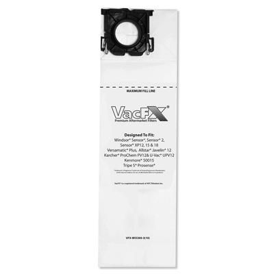 APC Filtration Inc. VFXW15300310 Vacuum Filter Bags Designed to Fit Windsor Sensor S/S2/XP/Veramatic Plus, 100/CT - Case of 100 APCVFXW15300310