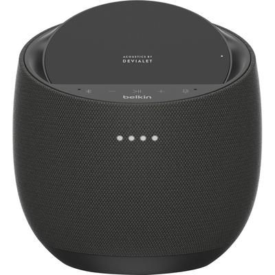 Belkin G1S0001TTBK2 Smart Speaker, 6-2/5"Wx6-2/5"Dx6-3/5"H, Black BLKG1S0001TTBK2