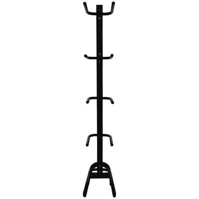 Champion Sports U-Ring Single Medicine Ball Tree, 23" x 22.5" x 64.5", Black (CSISTM1)