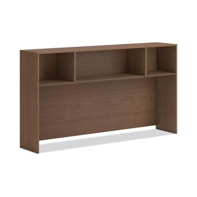 Hon LDH72LE1 Mod Desk Hutch, 3 Compartments, 72 x 14 x 39.75, Sepia Walnut HONLDH72LE1