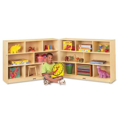 Jonti-Craft 0369JC Fold-n-Lock Storage Units, 48w x 15d x 35.5h, White
