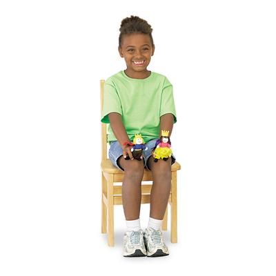 Jonti-Craft 5914JC2 KYDZ Ladderback Chair, 14" Seat Height, Natural Seat/Natural Back, Natural Base, 2/Carton - Case of 2