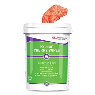 SC Johnson Professional® KCW70W Kresto Cherry Wipes, Cloth, 7.92 x 5.74, Cherry, 70/Pack, 6 Packs/Carton - Case of 6