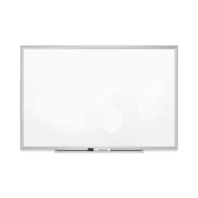 Quartet® 2547B Classic Porcelain Magnetic Whiteboard, 72 x 48, Black Aluminum Frame QRT2547B
