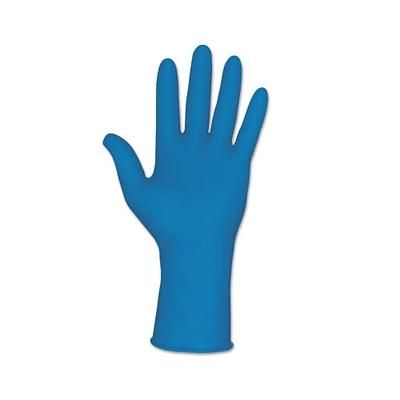 MCR Safety Disposable Latex Gloves, Textured Grip, Powder Free, 11 mil, X-Large, Blue (127-5049XL)
