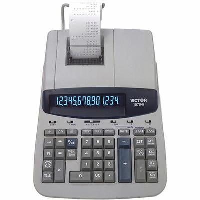 Victor 1570-6 14 Digit Professional Grade Heavy Duty Commercial Printing Calculator with Financial/Loan Calculations