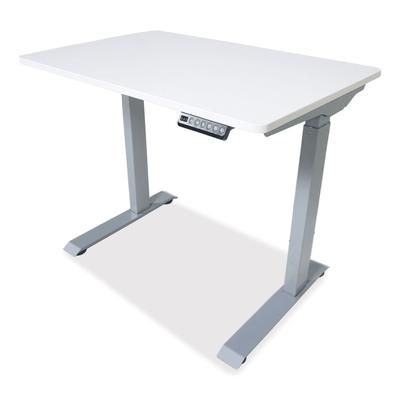 Victor DC830W Electric Height Adjustable Standing Desk, 36 x 23.6 x 38.7 to 48.4, White VCTDC830W