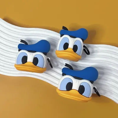 Pour étui Airpods 4, étui Disney Donald Duck pour Airpods, housse de protection en Silicone pour écouteurs pour Airpods Pro 2 étui enfants garçon filles