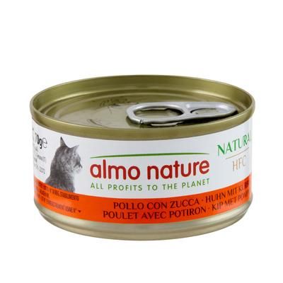 24x70g Chicken & Pumpkin HFC Natural Almo Nature Wet Cat Food