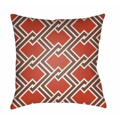 Hafik 16" Square Modern Pillow Moroccan Plush Off White/Clay/Nutmeg/Gray/Faded Driftwood/Pearl/Garnet/Brick Red/Eggplant/Taupe/Dark Brown/Camel/Dark Purple Outdoor Throw Pillow - Boutique Rugs