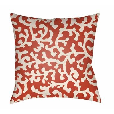 Lookan 20" Square Modern Pillow plush Off White/Poppy Red/Medium Brown/Cloud Gray/Rose Gold/Pearl/Garnet/Dark Coral/Clay/Dark Brown/Camel Outdoor Throw Pillow - Boutique Rugs