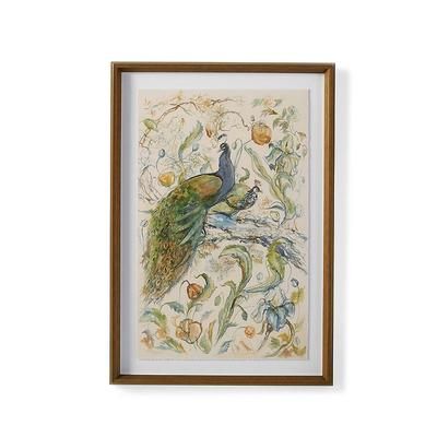 Peacock Serenade Giclee Print - Frontgate