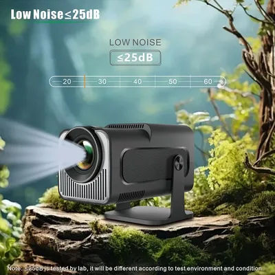 Android Movie Projector HY320 Mini With Auto Keystone Correction 180° Rotatable Projector 390ANSI