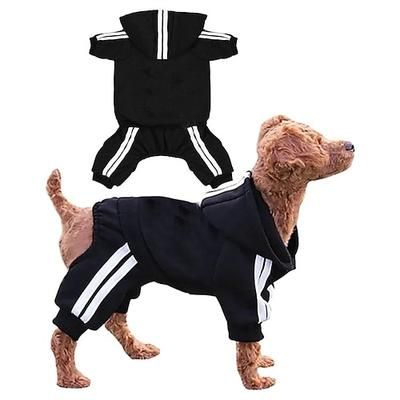 Cane Felpa con cappuccio Moda Inverno Caldo Di tendenza Confortevole All'aperto Abbigliamento Quotidiano Interno Abbigliamento per Cani for Piccolo Medio