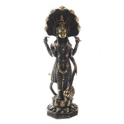 Dewa Wisnu,'Antiqued Finish Bronze Sculpture from Bali'