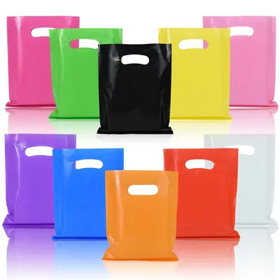 10/20 pièces noir/blanc/vert/rose/bleu/violet/jaune/Orange 15*20 cm sacs cadeaux noël mariage fête d'anniversaire faveurs pochettes sac