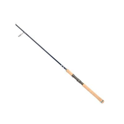 Quantum Myth Spinning Rod 7ft 1-PC Medium-Light Fast Rod HXS30 Graphite Blank Seaguide Line Guides Fuji DPS Reel Seat Cork Handle Gray/Blue
