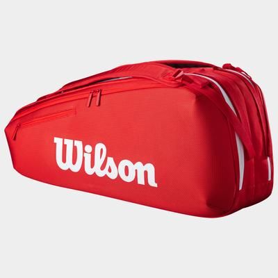 Wilson Super Tour 6 Pack Red 2025 Tennis Bags